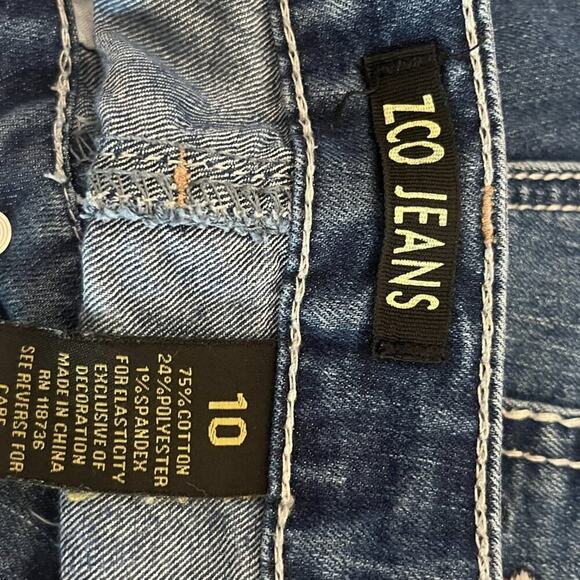 ZCO Embellished Jeans Girl's 10 - Picture 6 of 6